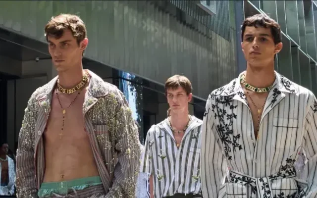 la sfilata Pyjama Boys